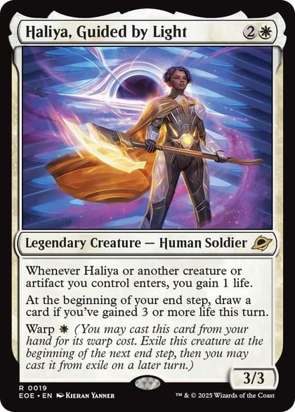Haliya, Guided by Light, Edge of Eternities 19