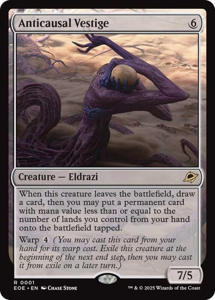 Anticausal Vestige, Edge of Eternities 1