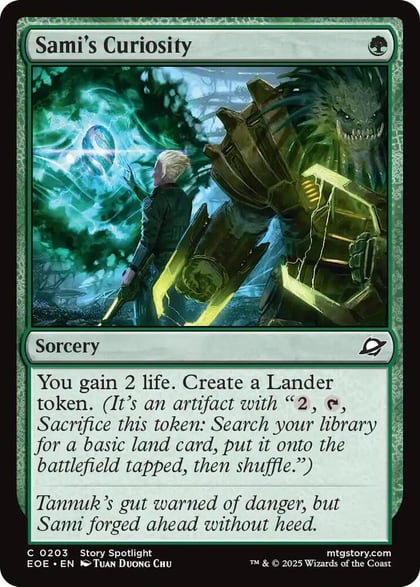Sami's Curiosity, Edge of Eternities 203
