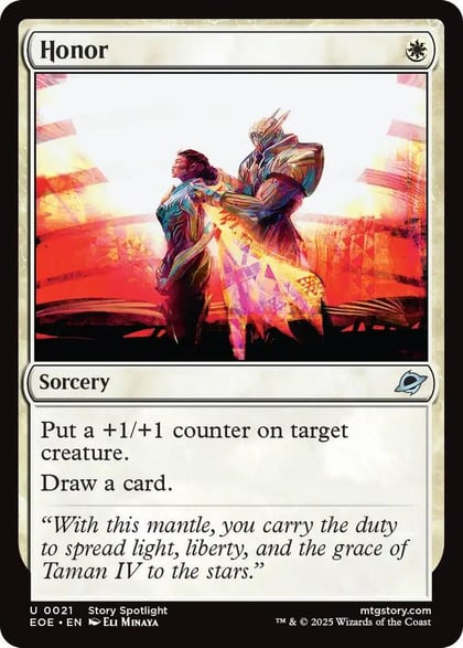 Honor, Edge of Eternities 21