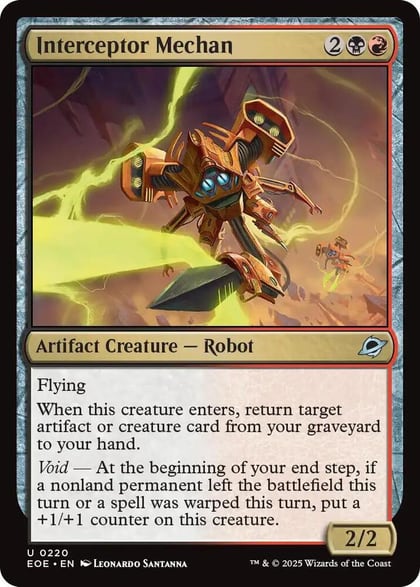 Interceptor Mechan, Edge of Eternities 220