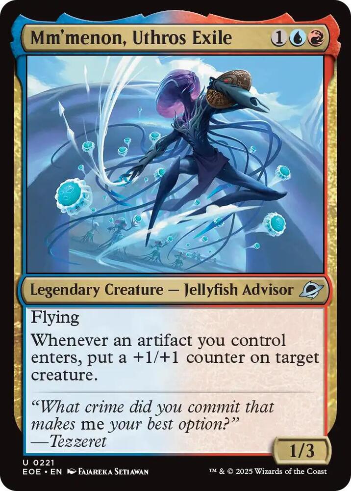 Mm'menon, Uthros Exile, Edge of Eternities 221