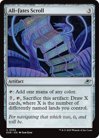 All-Fates Scroll, Edge of Eternities 234
