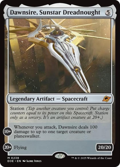 Dawnsire, Sunstar Dreadnought, Edge of Eternities 238