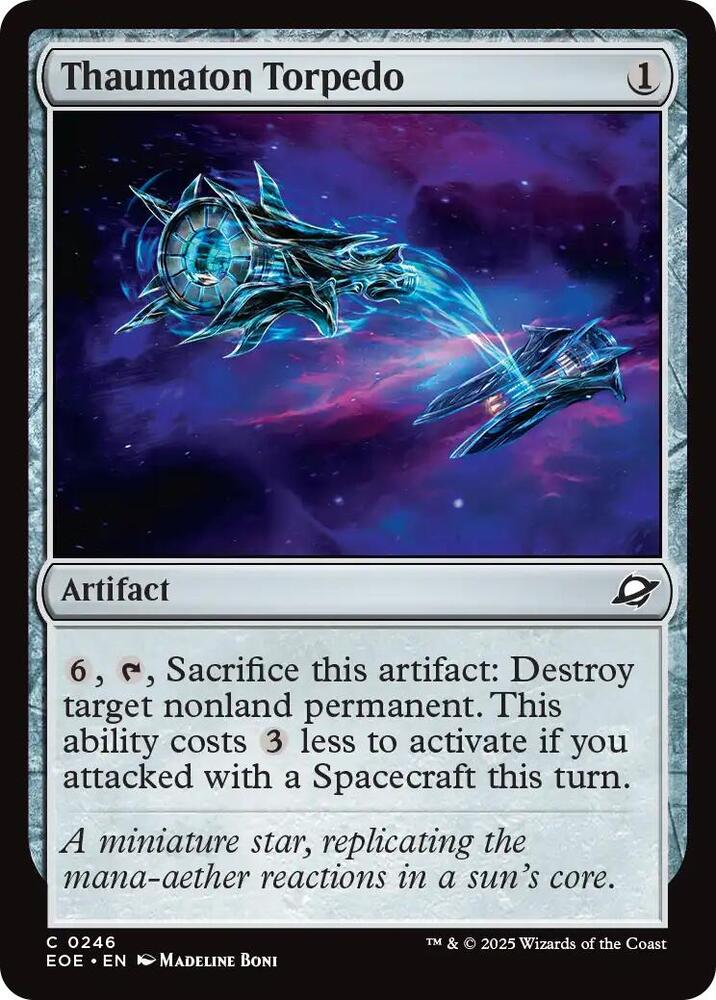 Thaumaton Torpedo, Edge of Eternities 246