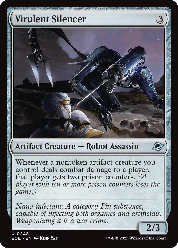 Virulent Silencer, Edge of Eternities 248