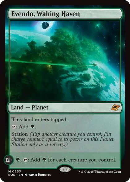 Evendo, Waking Haven, Edge of Eternities 253