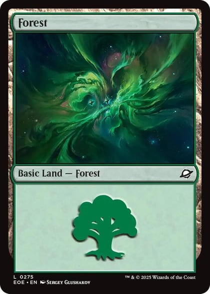 Forest (0275), Edge of Eternities 275