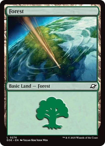 Forest (0276), Edge of Eternities 276