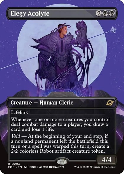 Elegy Acolyte (Borderless), Edge of Eternities 293
