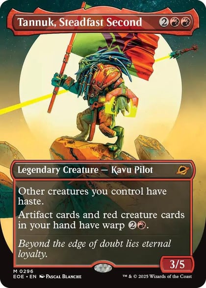 Tannuk, Steadfast Second (Borderless), Edge of Eternities 296