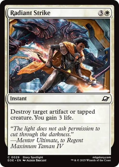 Radiant Strike, Edge of Eternities 29