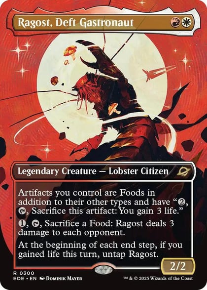 Ragost, Deft Gastronaut (Borderless), Edge of Eternities 300
