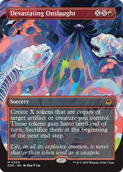 Devastating Onslaught (Borderless), Edge of Eternities 308