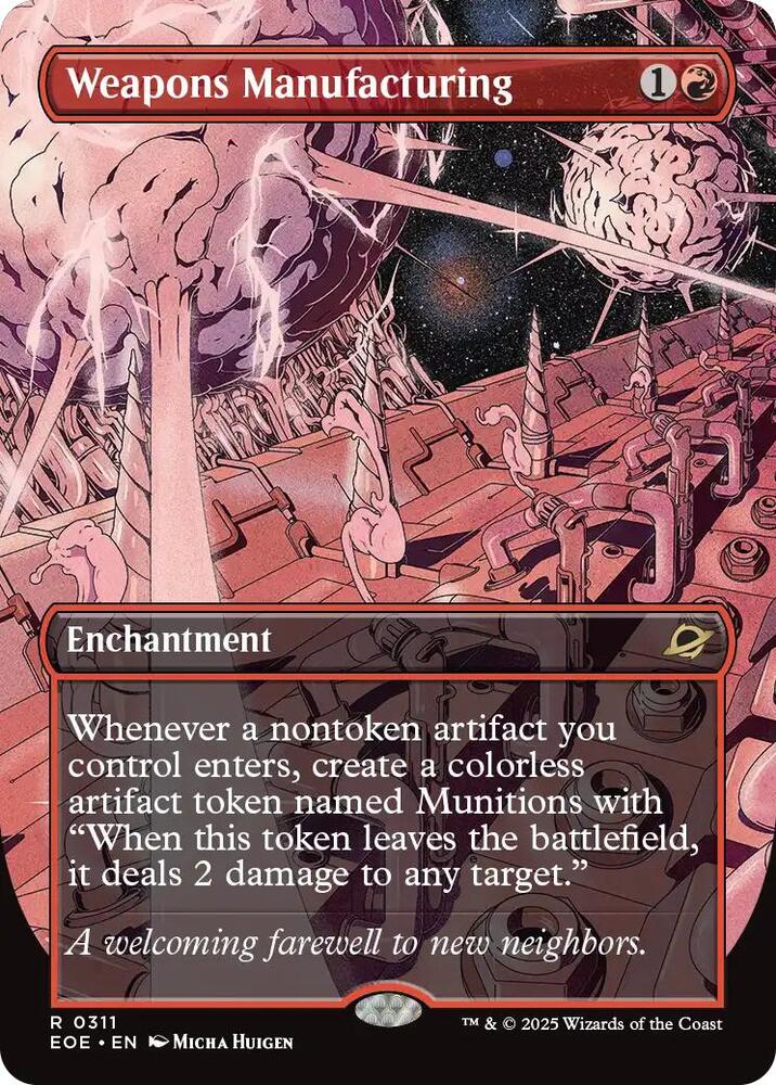 Weapons Manufacturing (Borderless), Edge of Eternities 311