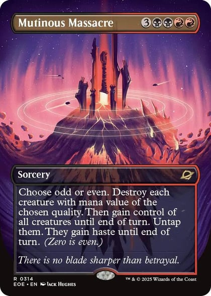 Mutinous Massacre (Borderless), Edge of Eternities 314