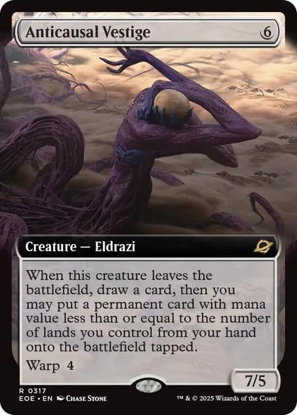 Anticausal Vestige (Extended Art), Edge of Eternities 317