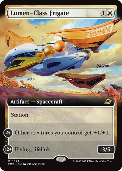Lumen-Class Frigate (Extended Art), Edge of Eternities 321