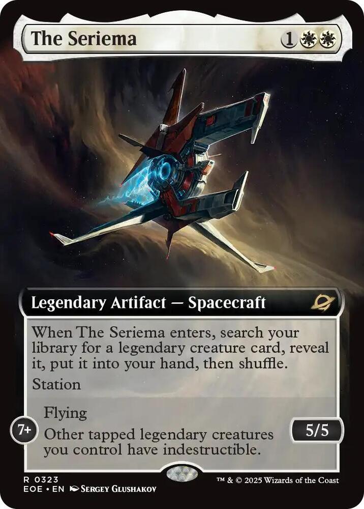 The Seriema (Extended Art), Edge of Eternities 323