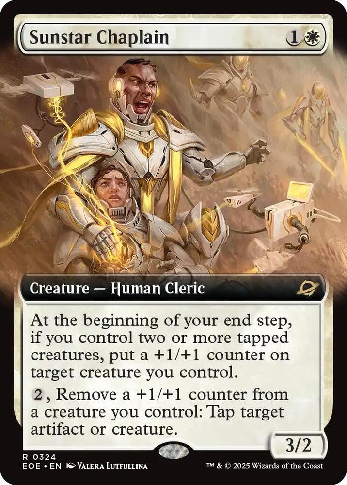 Sunstar Chaplain (Extended Art), Edge of Eternities 324