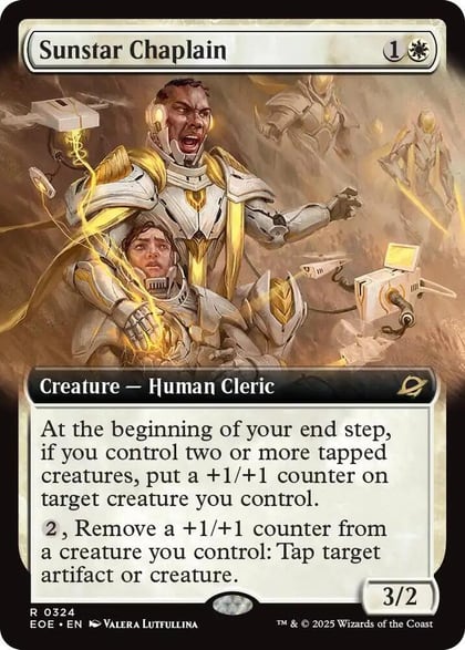 Sunstar Chaplain (Extended Art), Edge of Eternities 324