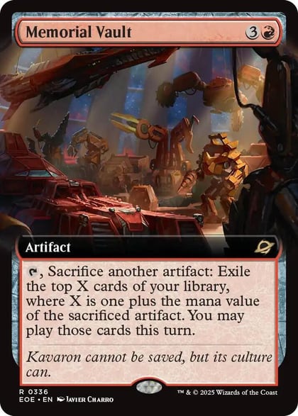 Memorial Vault (Extended Art), Edge of Eternities 336
