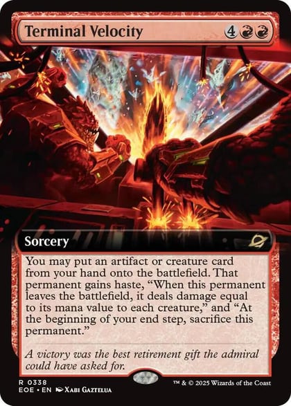 Terminal Velocity (Extended Art), Edge of Eternities 338