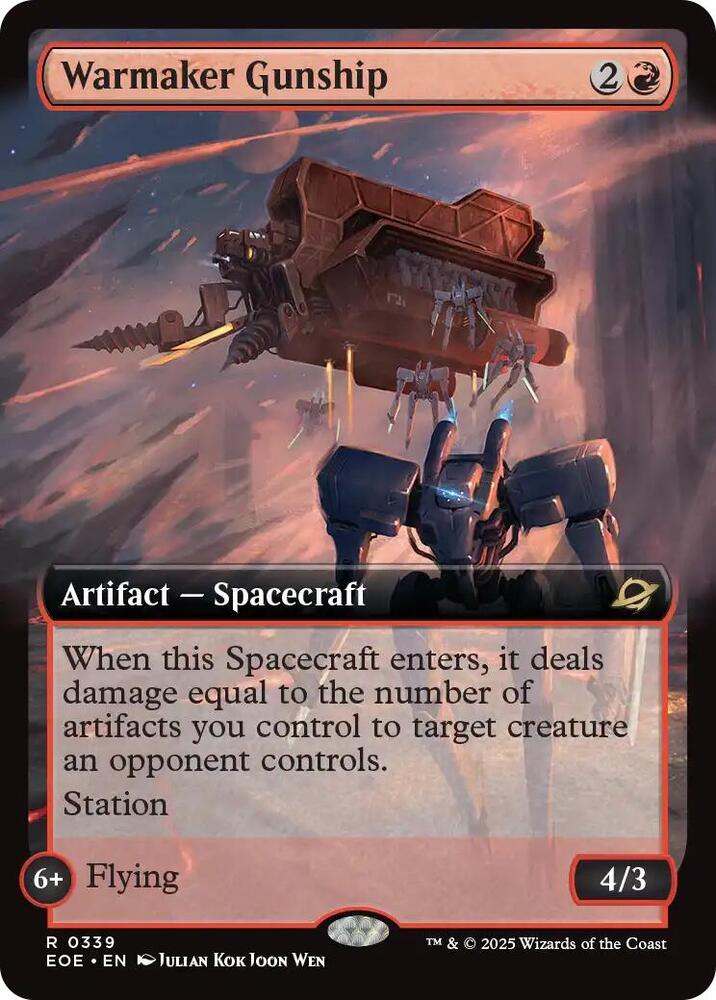 Warmaker Gunship (Extended Art), Edge of Eternities 339