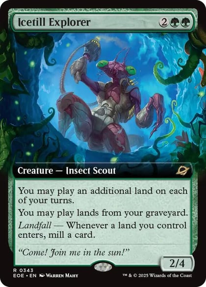 Icetill Explorer (Extended Art), Edge of Eternities 343