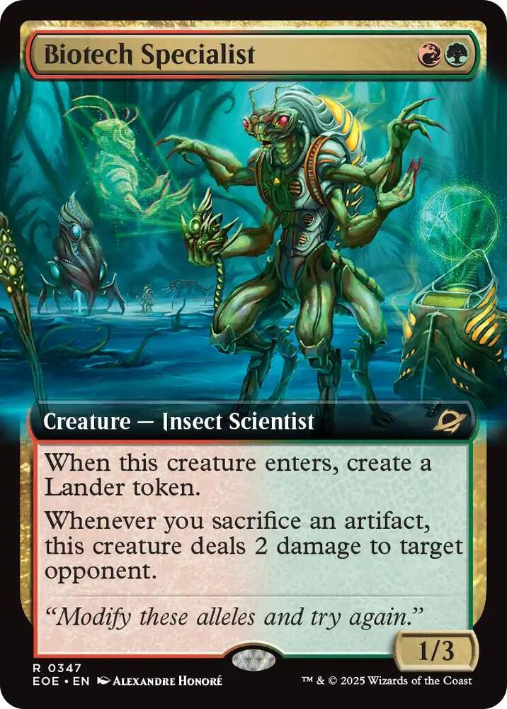Biotech Specialist (Extended Art), Edge of Eternities 347