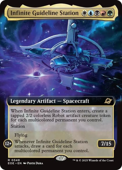 Infinite Guideline Station (Extended Art), Edge of Eternities 348