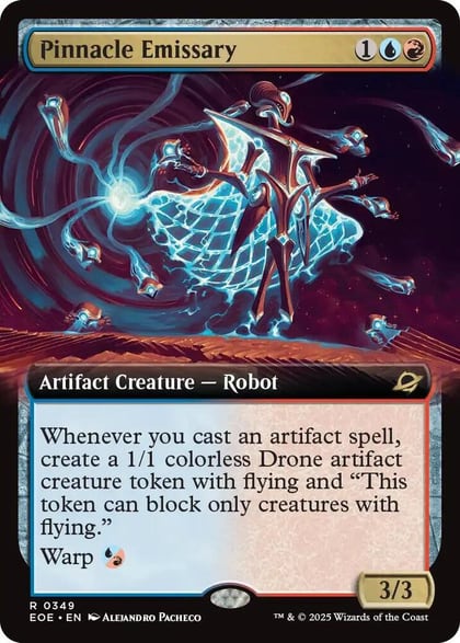 Pinnacle Emissary (Extended Art), Edge of Eternities 349