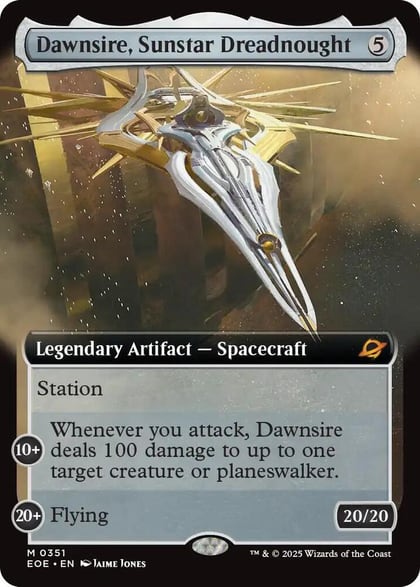 Dawnsire, Sunstar Dreadnought (Extended Art), Edge of Eternities 351