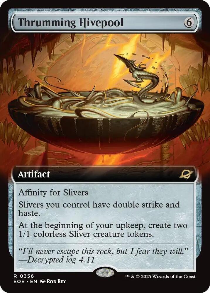 Thrumming Hivepool (Extended Art), Edge of Eternities 356