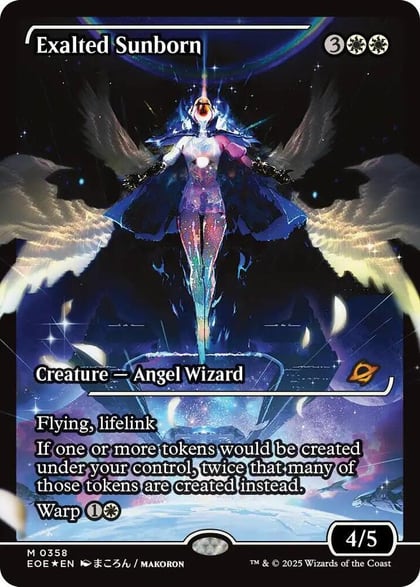Exalted Sunborn (Showcase), Edge of Eternities 358