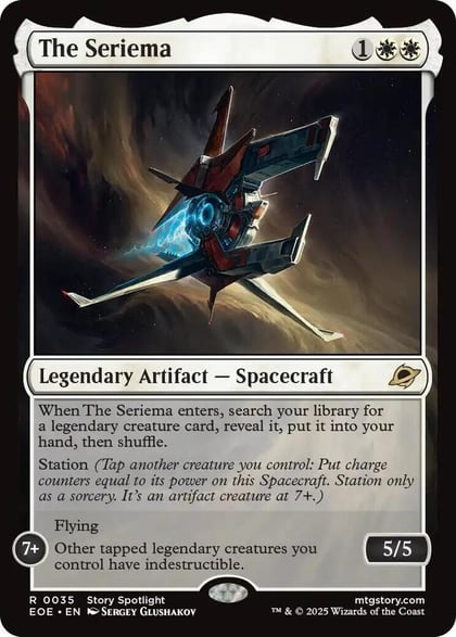 The Seriema, Edge of Eternities 35