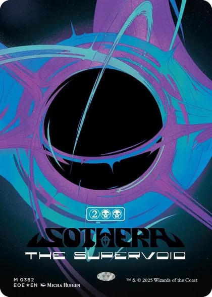 Sothera, the Supervoid (Singularity Foil), Edge of Eternities 382