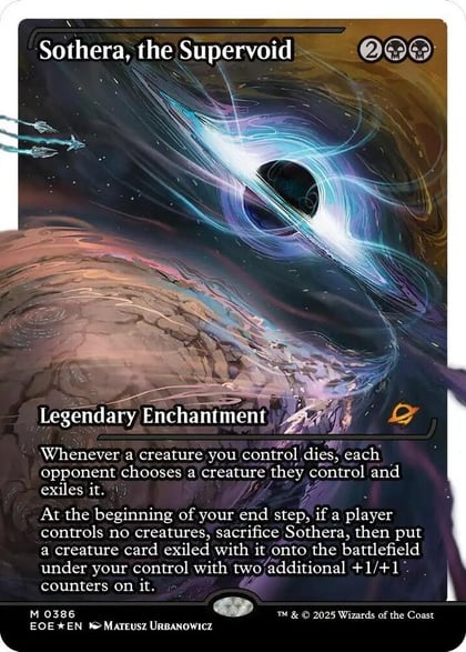 Sothera, the Supervoid (Showcase) (Fracture Foil), Edge of Eternities 386