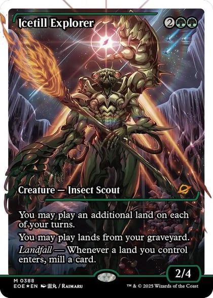 Icetill Explorer (Showcase) (Fracture Foil), Edge of Eternities 388