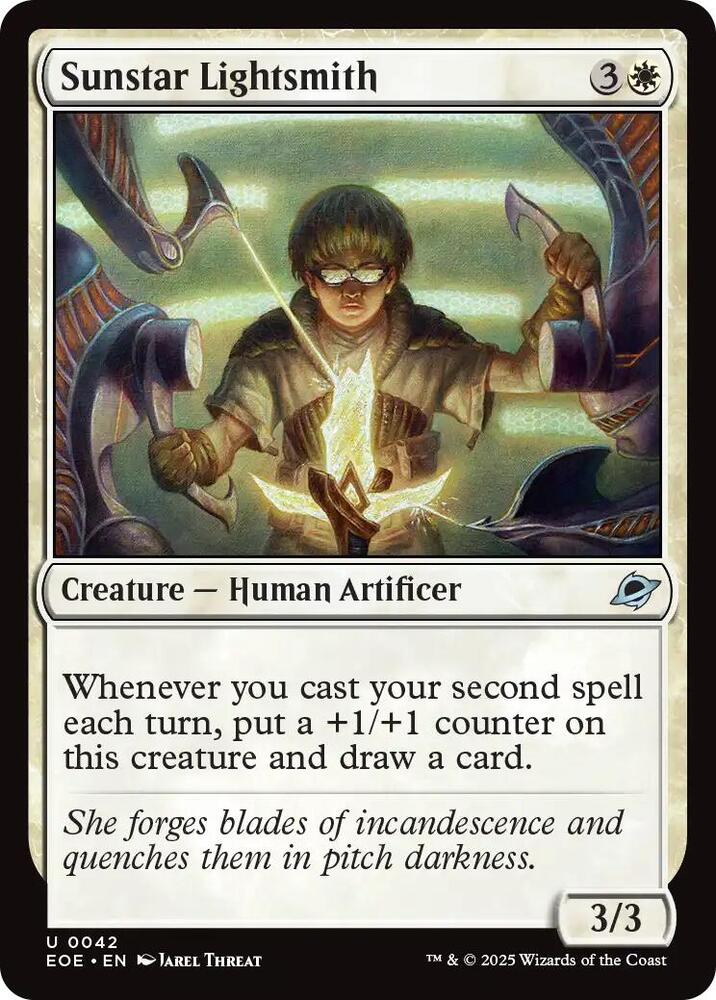 Sunstar Lightsmith, Edge of Eternities 42