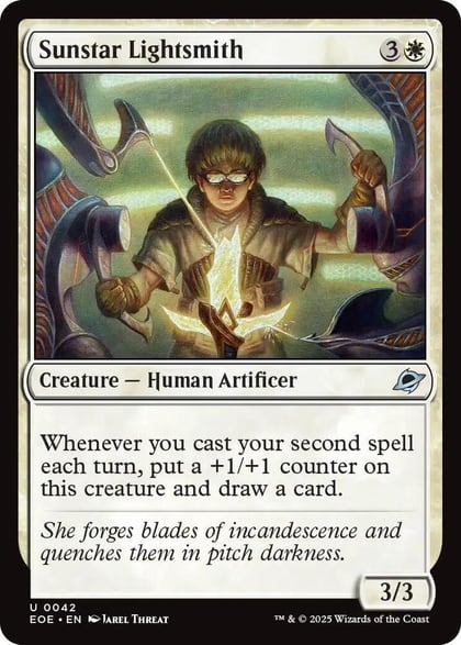 Sunstar Lightsmith, Edge of Eternities 42