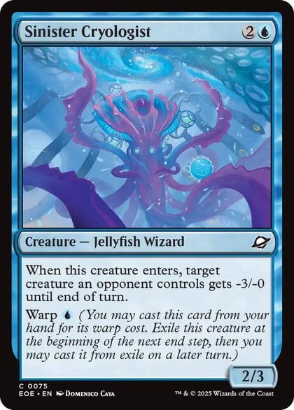 Sinister Cryologist, Edge of Eternities 75