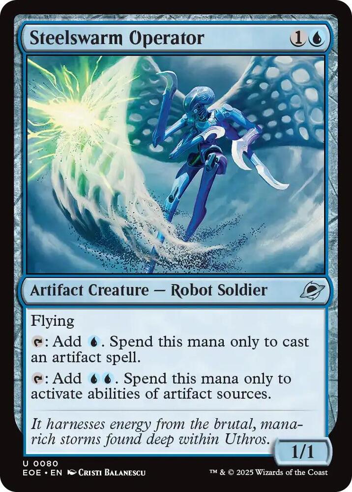 Steelswarm Operator, Edge of Eternities 80