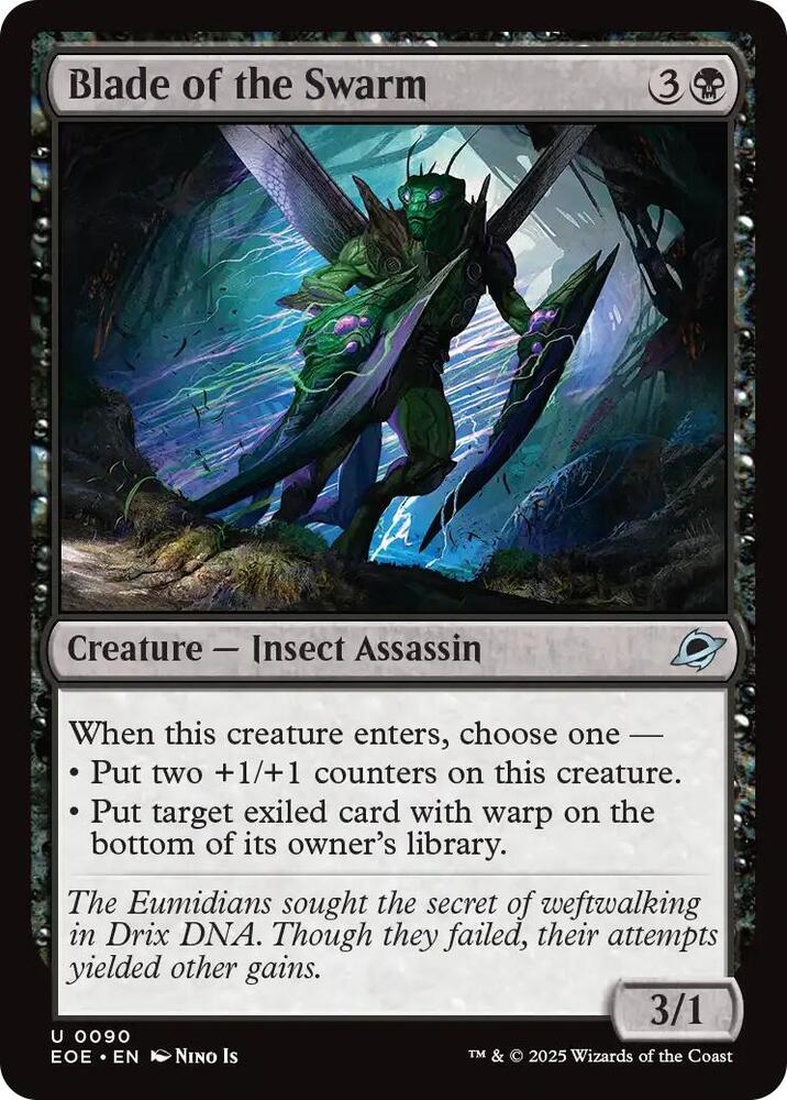 Blade of the Swarm, Edge of Eternities 90