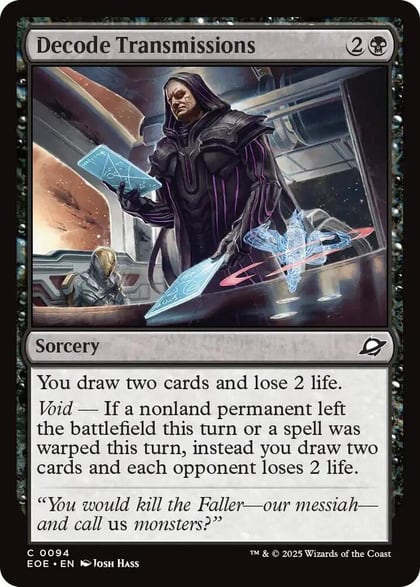 Decode Transmissions, Edge of Eternities 94