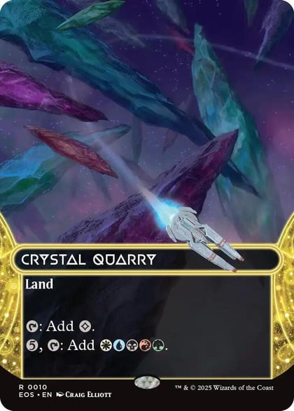 Crystal Quarry (0010) (Borderless), Edge of Eternities: Stellar Sights 10
