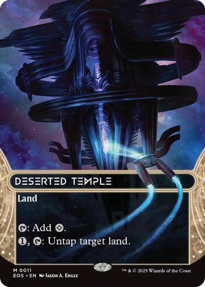 Deserted Temple (0011) (Borderless), Edge of Eternities: Stellar Sights 11