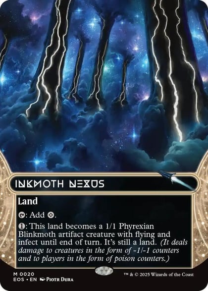 Inkmoth Nexus (0020) (Borderless), Edge of Eternities: Stellar Sights 20