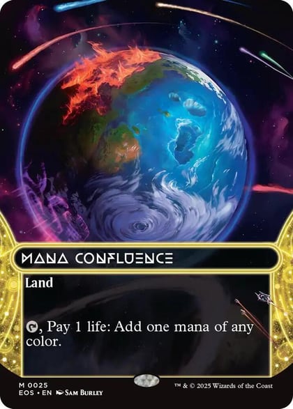 Mana Confluence (0025) (Borderless), Edge of Eternities: Stellar Sights 25