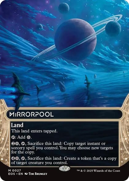 Mirrorpool (0027) (Borderless), Edge of Eternities: Stellar Sights 27